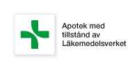 Apotek med tillstånd av Läkemedelsverket